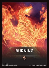 Burning Theme Card